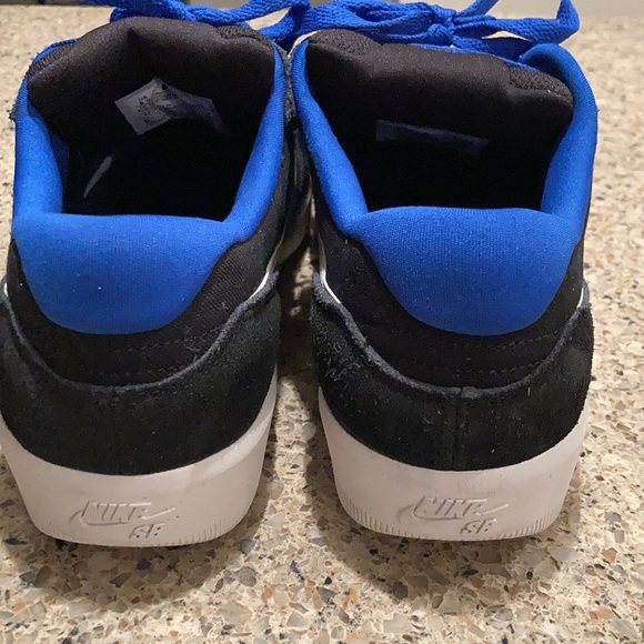 Nike SB Force 58 Black Photon Dust Sport Royal CZ2959002 Size 8.5 - Picture 7 of 11